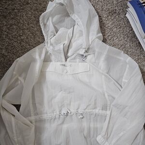 Ralph Lauren White Hooded Jacket
